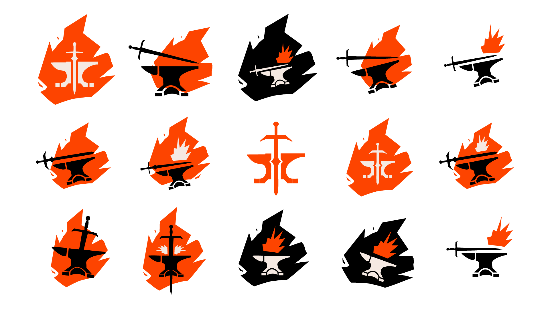Battle Forged symbol exploration sheet