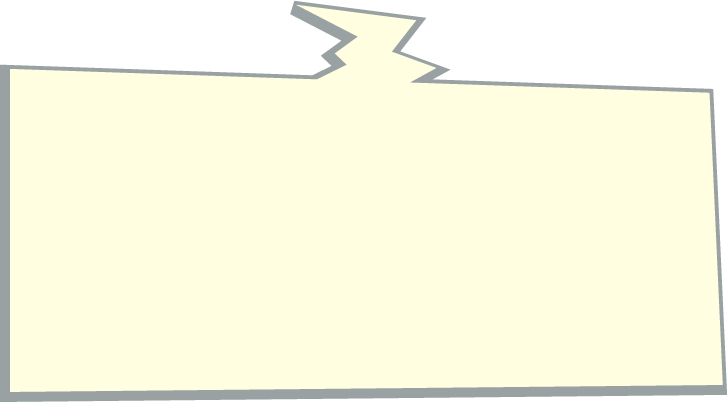 Animated warning box