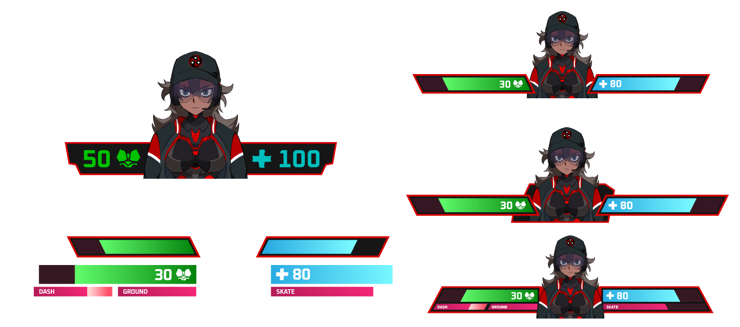 Additional FIRESTARTERS UI element exploration sheet
