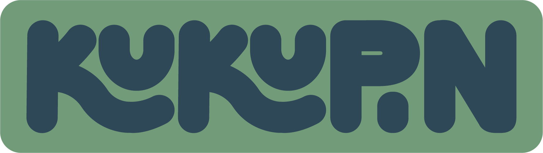 Kukupin logo on green background