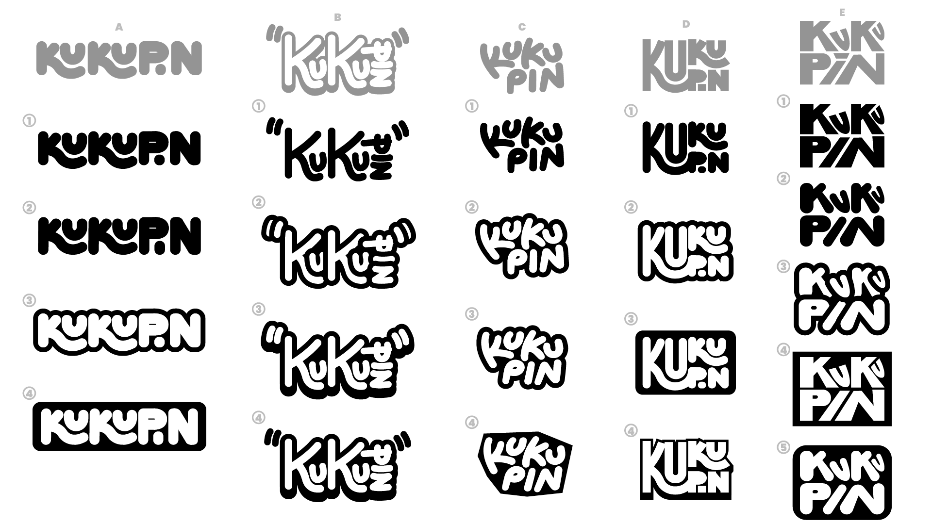 Kukupin refined logo routes
