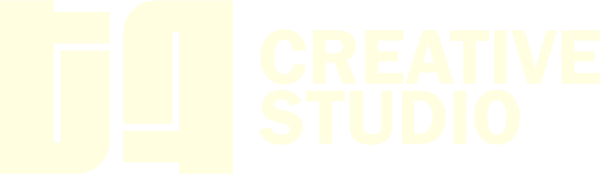 Horizontal TNT Creative Studio logo in cream